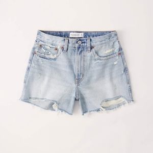 Abercrombie Curve Love Denim Shorts